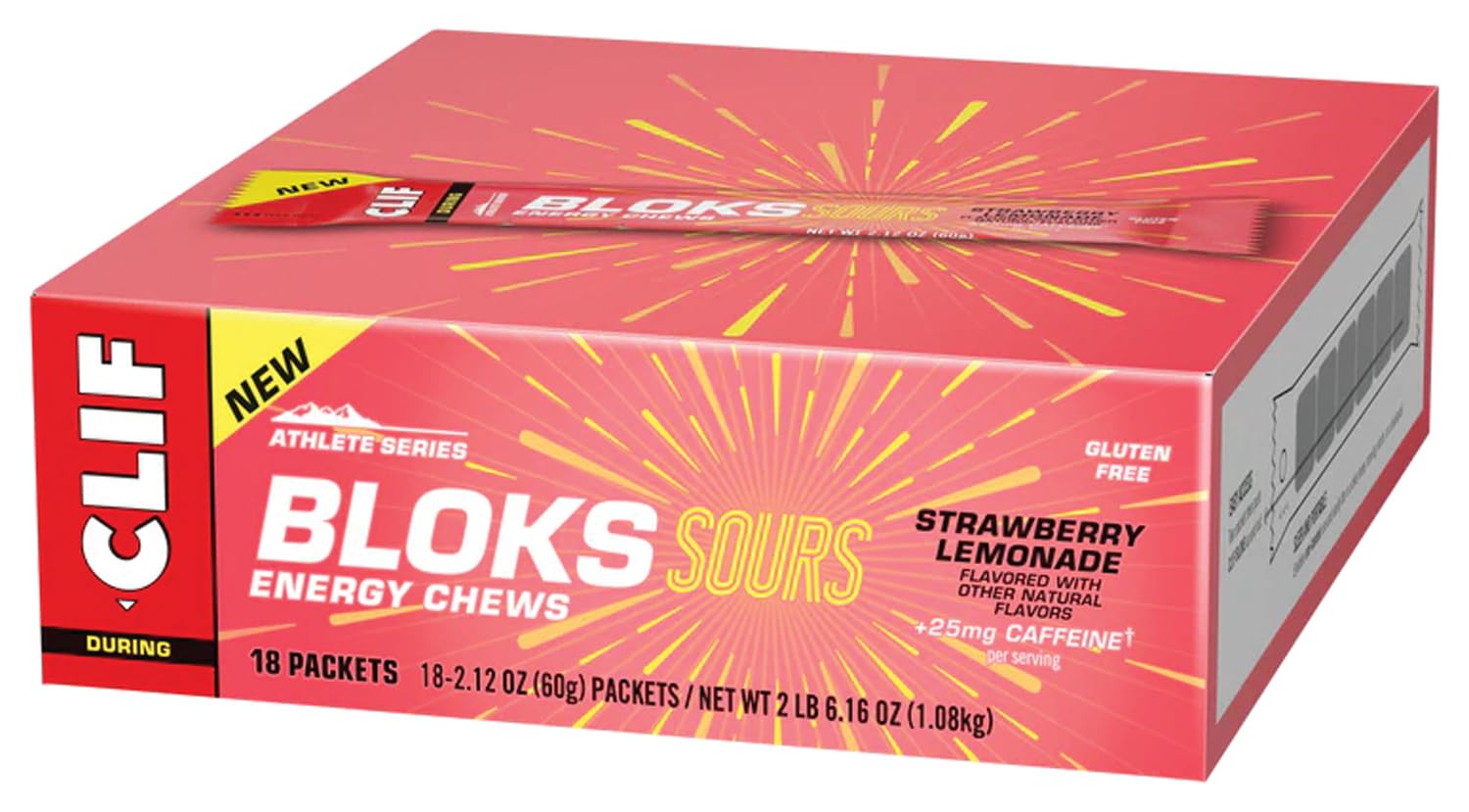 Amazon.com: Clif Shot Bloks Sour Strawberry Lemonade Energy Chews